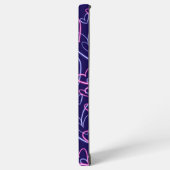 Neon Hearts Samsung Galaxy Hoesje (Linkerkant)