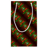 Neon heeft een heel prettig kerstfeest klein cadeauzakje (Achterkant)