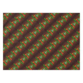 Neon heeft een heel prettig kerstfeest tafelkleed (Voorkant (Horizontaal))