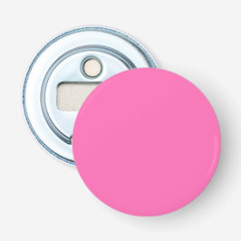 Neon Heet Roze Stevige Kleur | Klassiek Button Flesopener