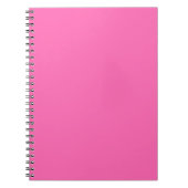 Neon Heet Roze Stevige Kleur | Klassiek Notitieboek (Voorkant)