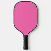 Neon Heet Roze Stevige Kleur | Klassiek Pickleball Paddle (Voorkant)