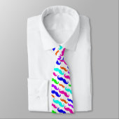 Neon heldere kleuren snufjes stropdas (Gebonden)