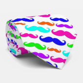 Neon heldere kleuren snufjes stropdas (Opgerold)