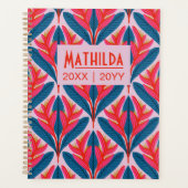 Neon Heliconia Planner (Voorkant)