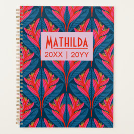 Neon Heliconia Planner