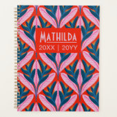 Neon Heliconia Planner (Voorkant)