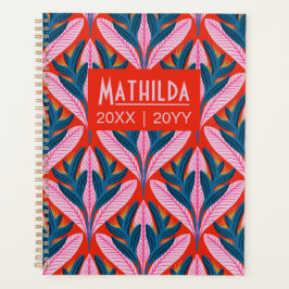 Neon Heliconia Planner