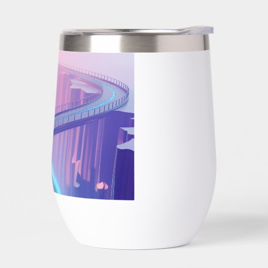 Neon Hemelbrug Droomlandschap (Links)