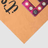 Neon Herfst herfst Pas het Papier van het Weefsel  (Detail)