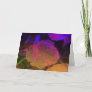 Neon Herfst Kaart