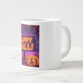 Neon Herfst Mok – Happy Fall Leaves (Voorkant rechts)
