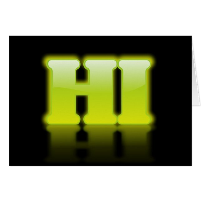 Neon - Hi (Voorkant Horizontaal)