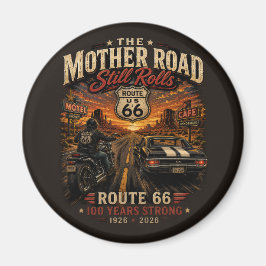 Neon Highway Garage Route 66 Verzamelaarsitem Magneet