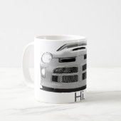 Neon "Hoi." Koffiemok (Voorkant links)