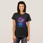 Neon Holiday Snowman T-shirt (Voorkant volledig)