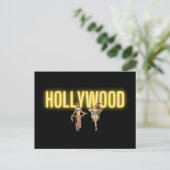 Neon Hollywood en  Beauties Briefkaart (Staand voorkant)