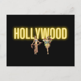 Neon Hollywood en  Beauties Briefkaart