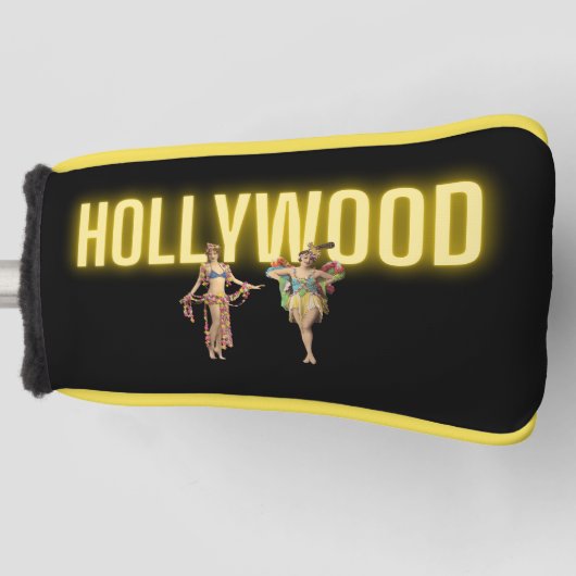 Neon Hollywood en  Beauties Golfheadcover (Voorkant)