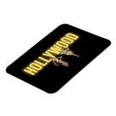 Neon Hollywood en  Beauties Magneet (Linkerzijde)