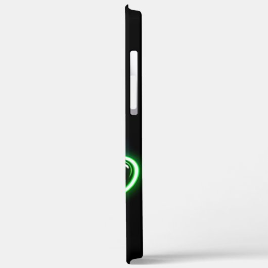 Neon hond Paws Monogram Case-Mate iPhone Case (Achterkant / Links)