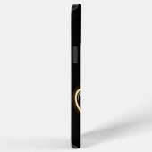Neon hond Paws Monogram iPhone Hoesje (Rechterkant)