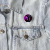 neon hond ronde button 3,2 cm (In situ)