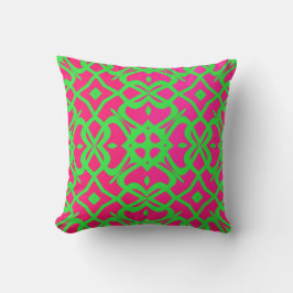 Neon Hot Pink/Neon Green Pillow Kussen