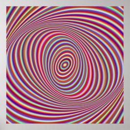 Neon hypnose poster