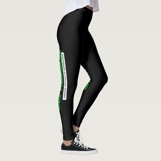 Neon I HAVE DEPRESSION 2 Leggings (Rechts)