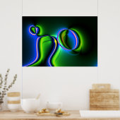 Neon I Poster (Keuken)