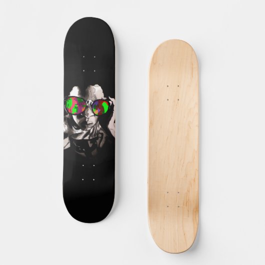 Neon I.Q. Skateboard Deck (Voorkant)