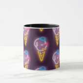 Neon Ice Cream Dog Mok (Midden)