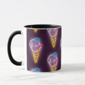 Neon Ice Cream Dog Mok (Links)