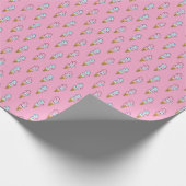 Neon Ice Cream: Stadsplezier van Kinderen. Cadeaupapier (Hoek)
