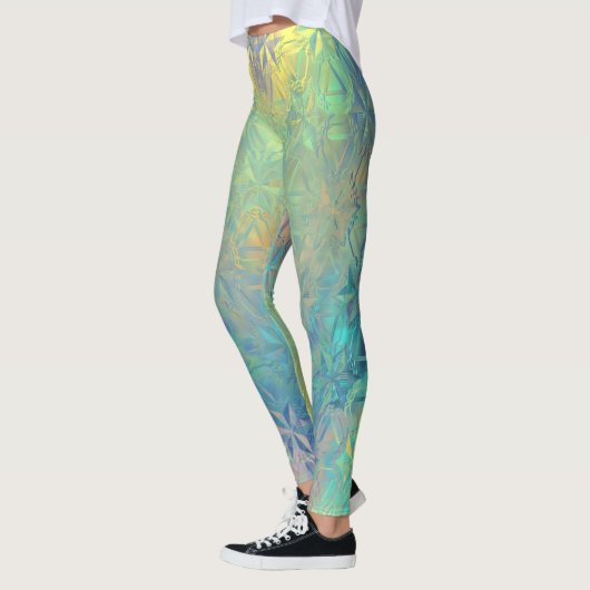 Neon Ice Yoga Leggings (Links)