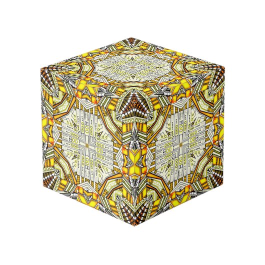 Neon Imagination Art Cube Kubus (Voorkant hoekig)