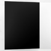 Neon Infinity Symbool met gloeiende Hummingbird Drieluik Kaart (Binnenzijde eerst)