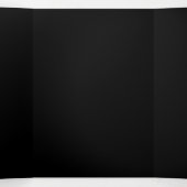 Neon Infinity Symbool met gloeiende Hummingbird Drieluik Wenskaart (Binnenkant midden)