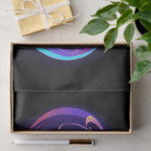 Neon Infinity Symbool met gloeiende Hummingbird Tissuepapier (Geschenk)