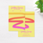Neon Ink Swipe Earring Ketting Jewels Display Visitekaartje (Bureau)