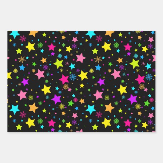 Neon Inpakpapier Vel (Voorkant 2)