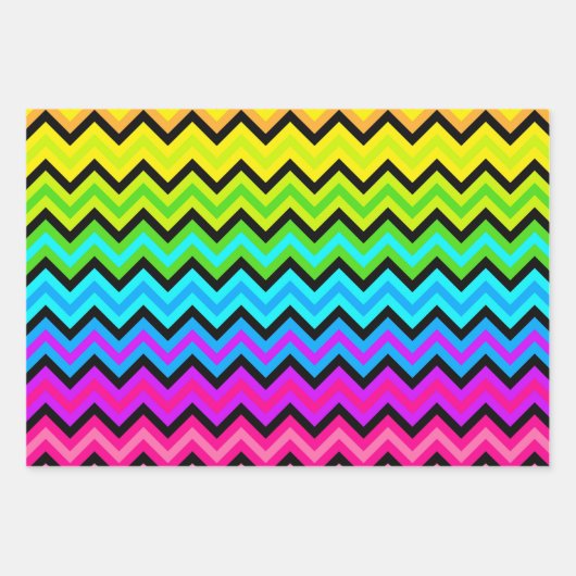 Neon Inpakpapier Vel (Voorkant)