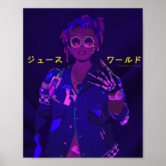 Neon Japans Poster (Voorkant)
