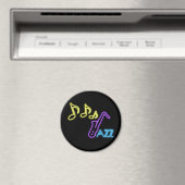 Neon Jazz Bar Teken Magneet (Insitu (Vaatwasser))