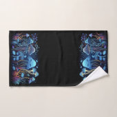 Neon Jellyfish Bad Handdoek (Handdoek)