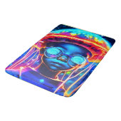 Neon Jellyfish Child Vision Badmat (Gekanteld)