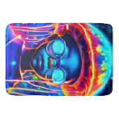 Neon Jellyfish Child Vision Badmat (Voorkant)