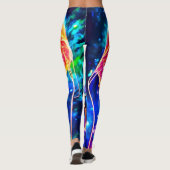 Neon Jellyfish Child Vision Leggings (Achterkant)