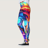 Neon Jellyfish Child Vision Leggings (Links)